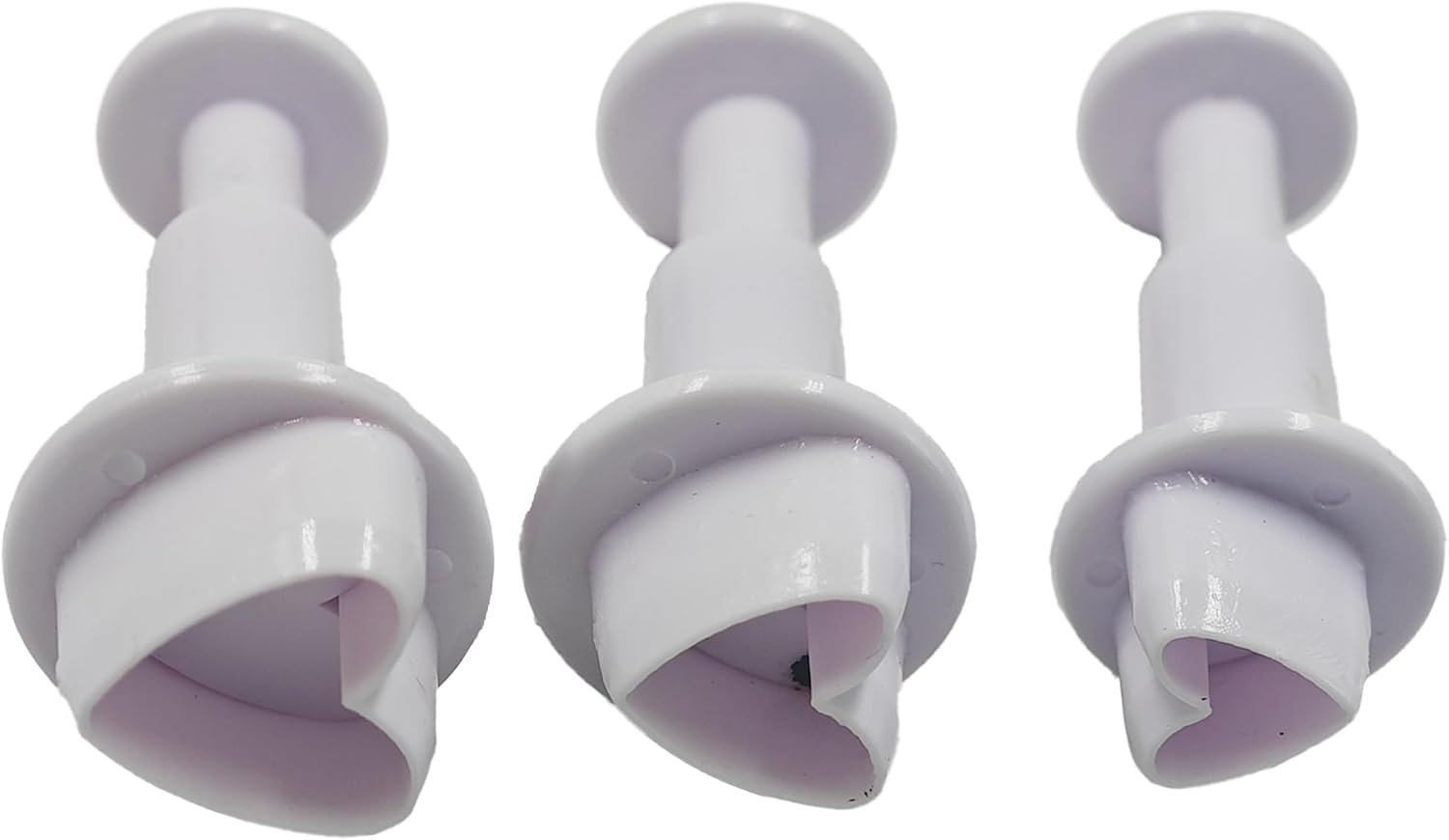 pson Plunger Cookie Cutter Set of 3, Mini Shapes for Baking and Decorating