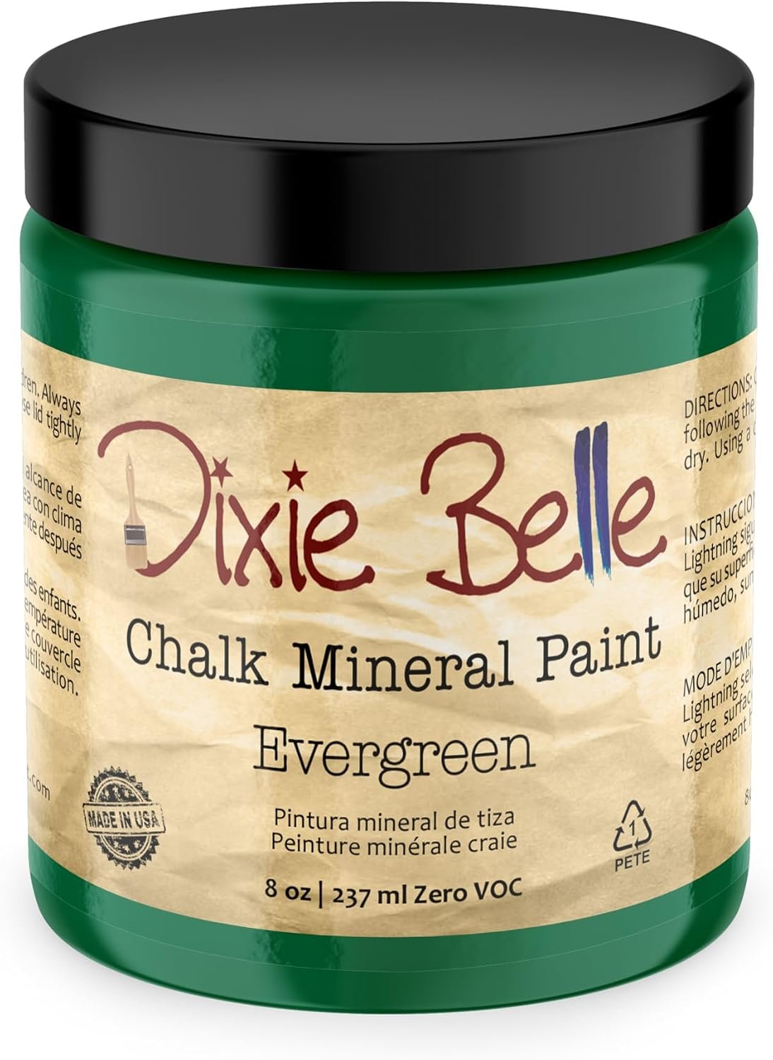 Dixie Belle Chalk Finish Furniture Paint, Evergreen