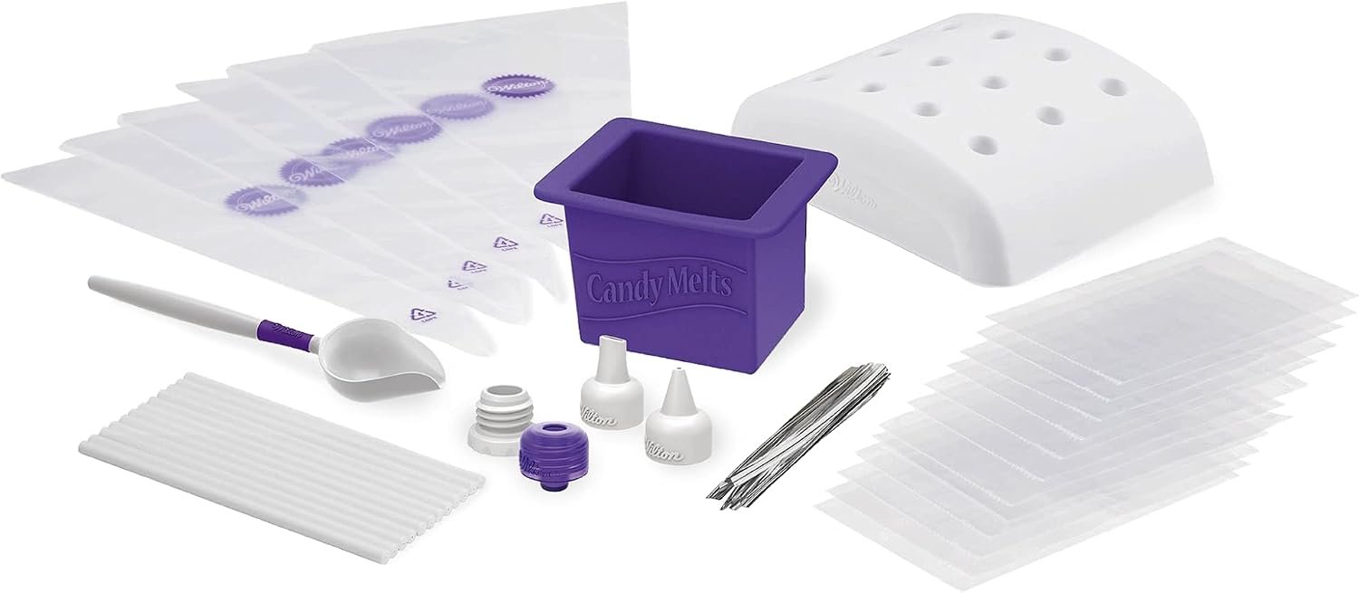 49-Piece Candy Melting and Dipping Kit