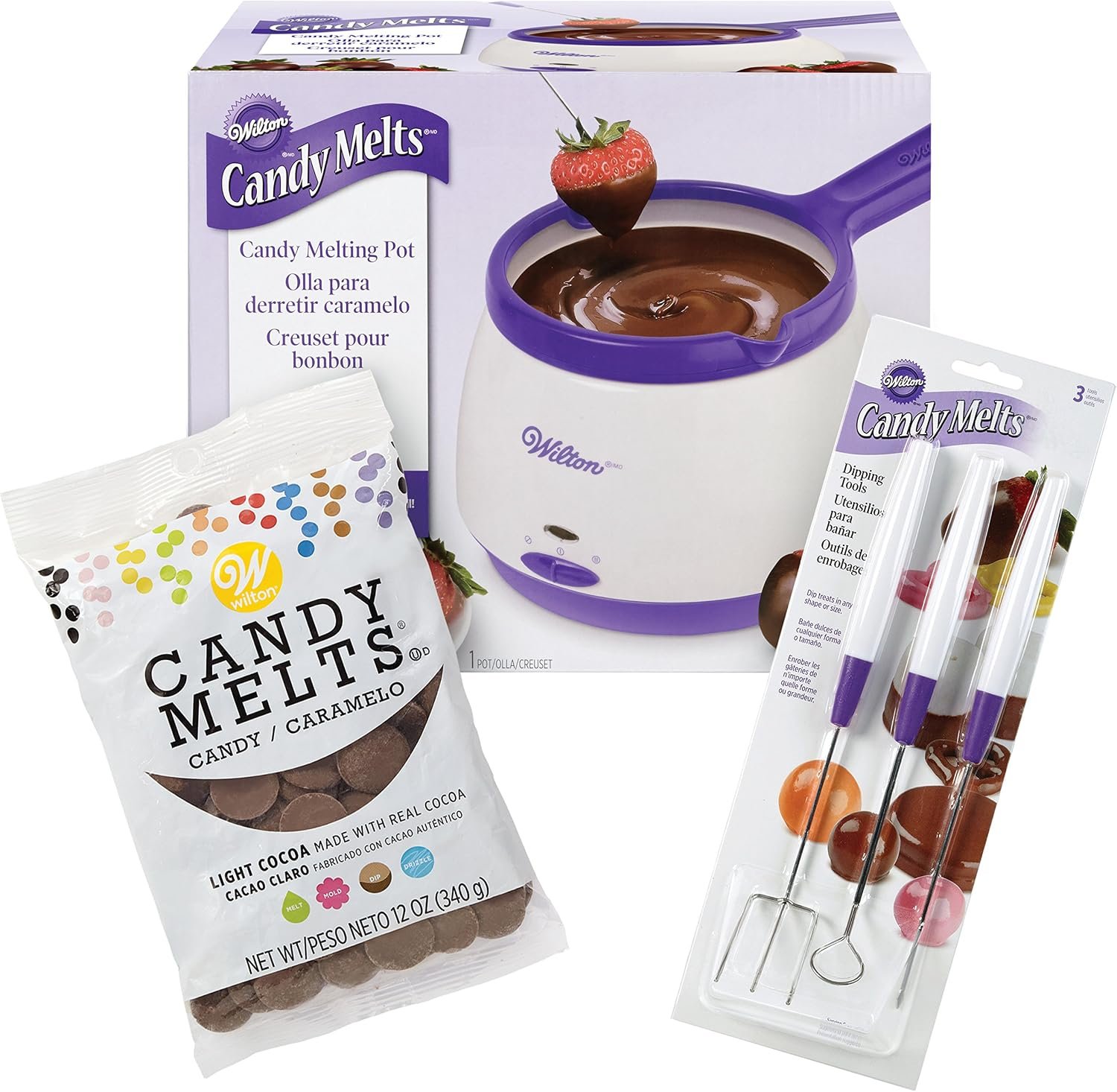 Candy Melting Pot and Dipping Tools Set