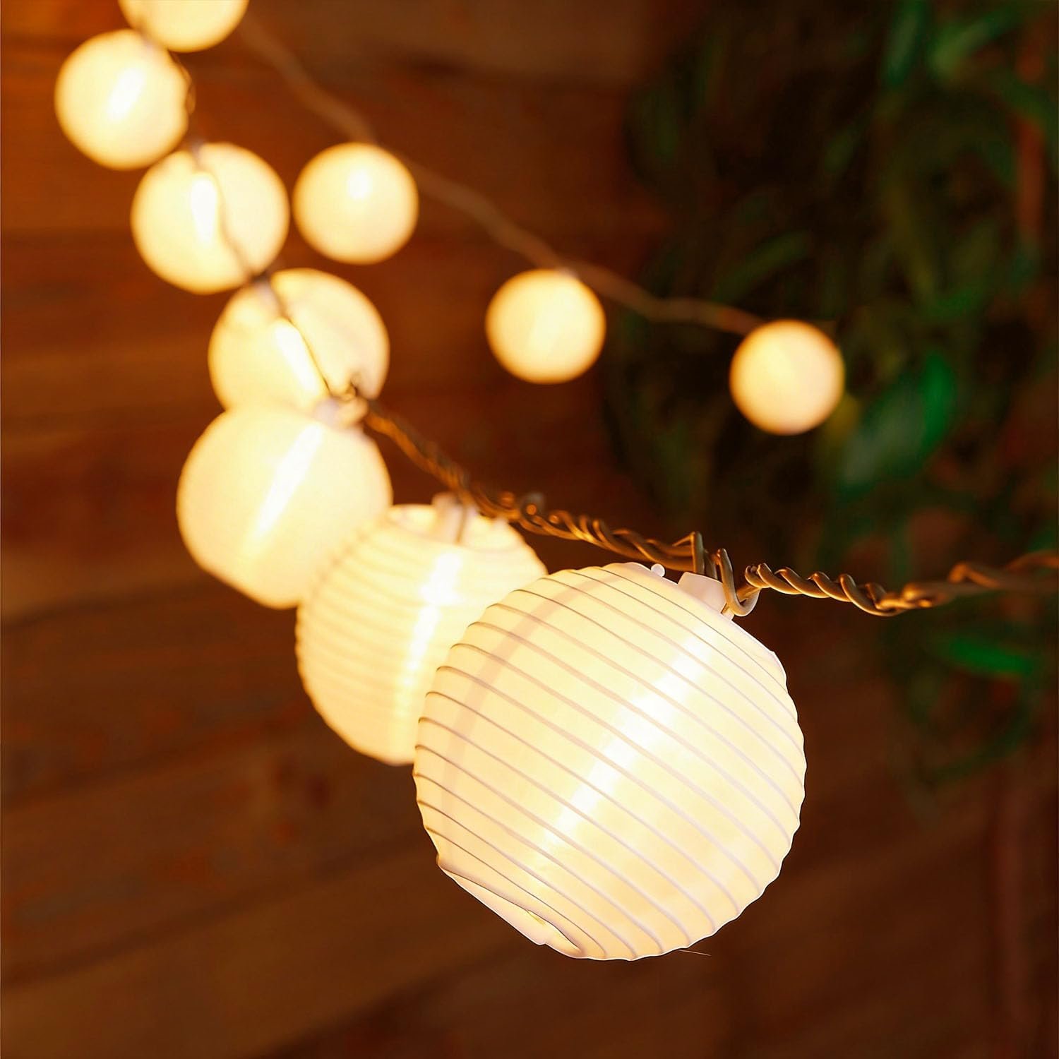 Paper Lantern String Lights