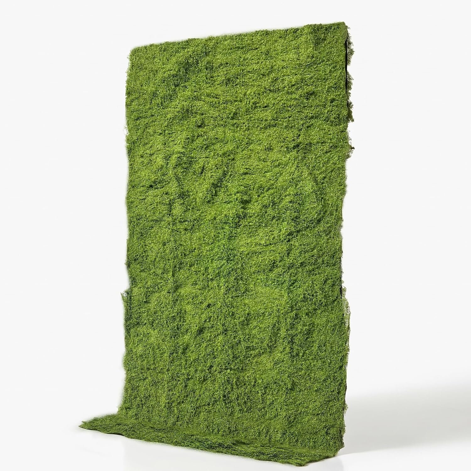 Fake Moss Table Runner for Crafts, Light Green