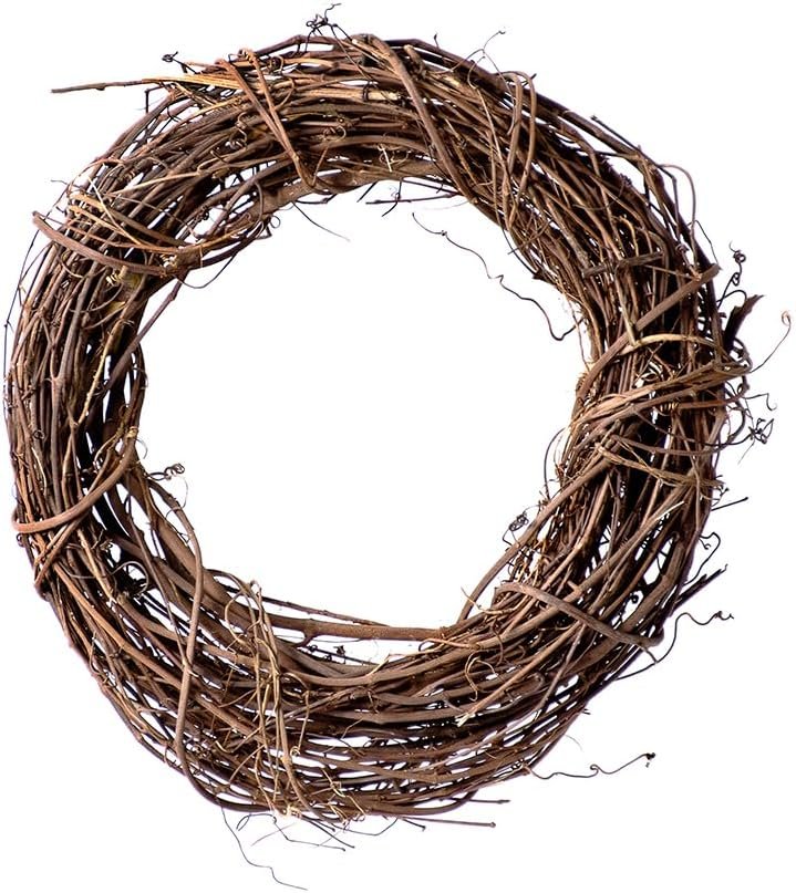 SuperMoss Natural Orchard Grapevine Wreath, Handcrafted Rustic