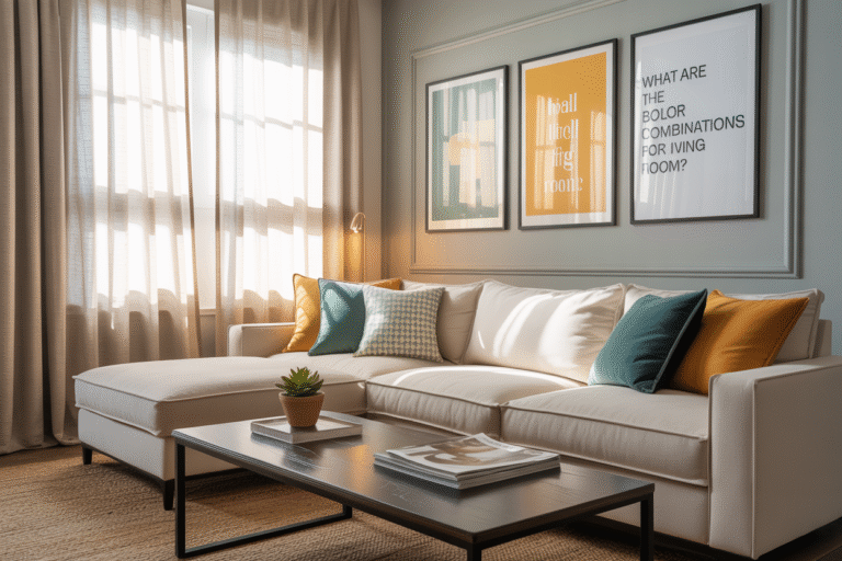 What Are the Best Color Combinations for Living Room?