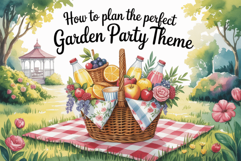 How to Plan the Perfect Garden Party Theme