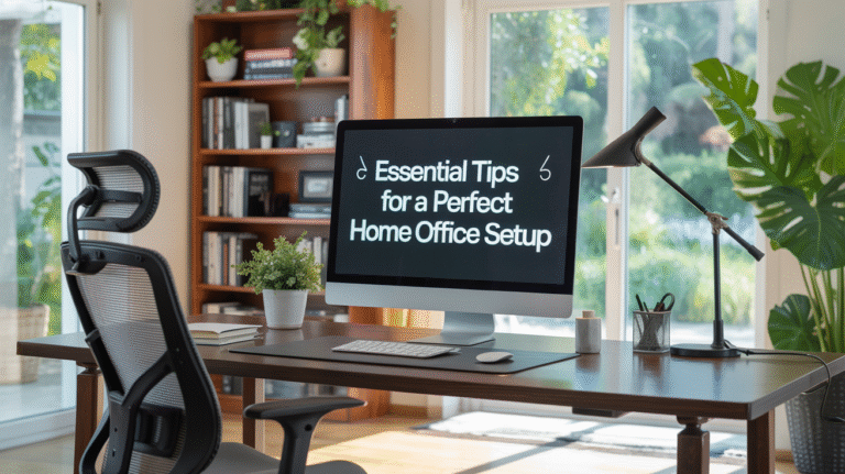 10 Essential Tips for a Perfect Home Office Setup
